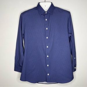 NICK GRAHAM EVERYWHERE Stretch Modern-Fit Long Sleeve Button Down Shirt